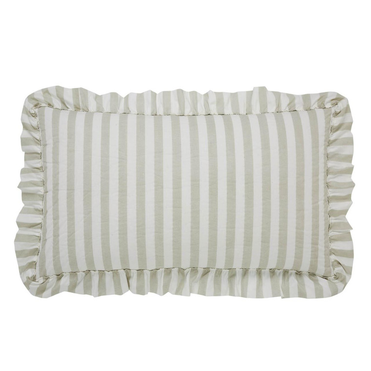 Finders Keepers Ruffled Pillow Sham - King