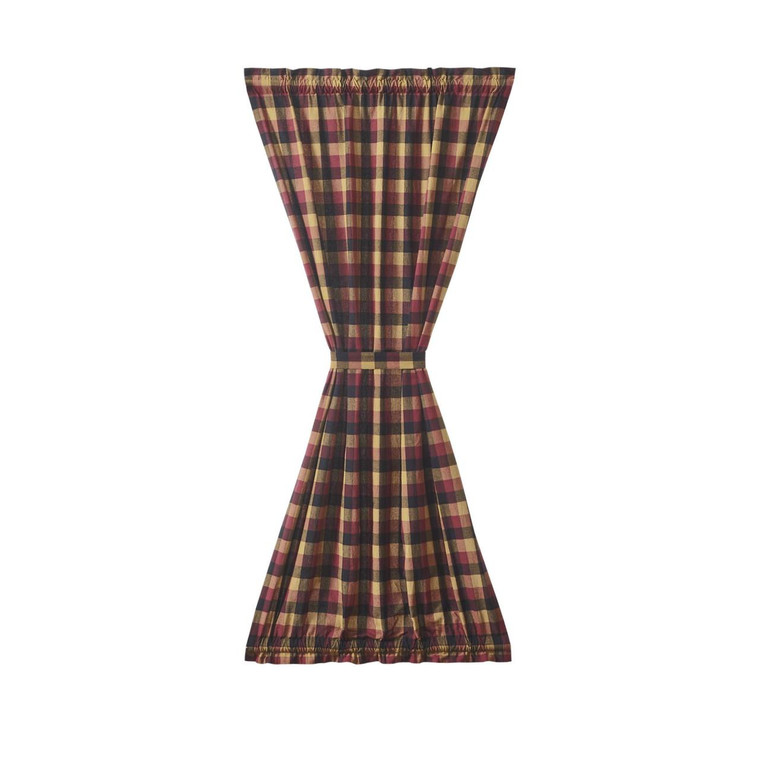 Heritage Farms Primitive Check Door Panel - 40x72