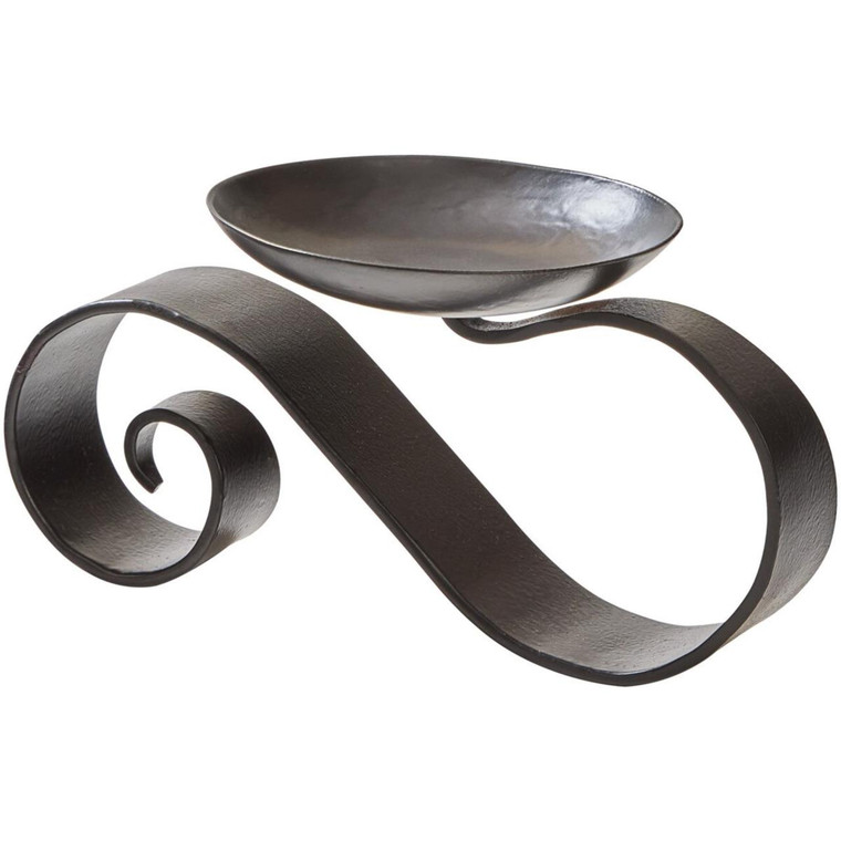 Iron Single Candle Holder - Pillar 4"