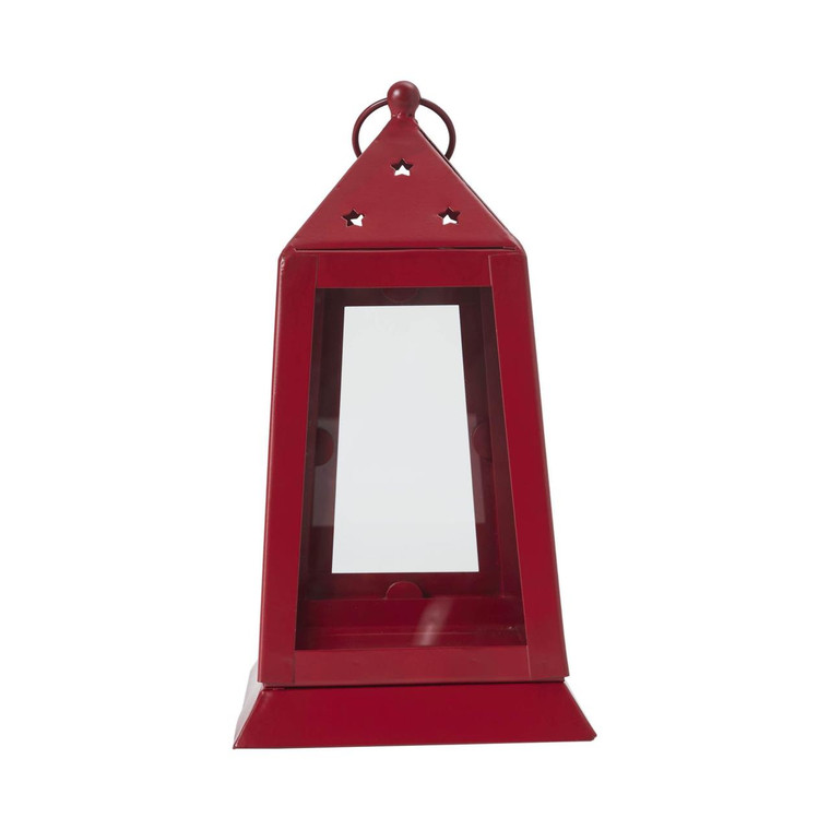 Lantern Tealight Holder - Red