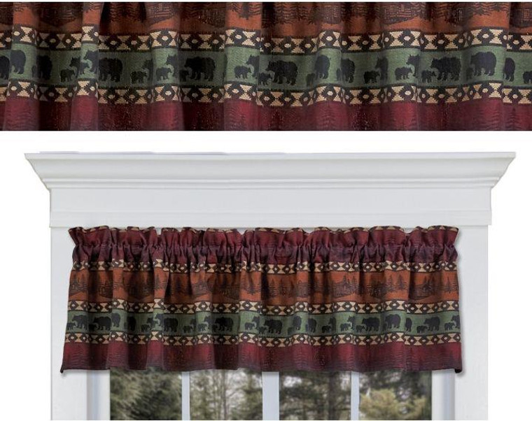 Mountain Bear Curtain Collection