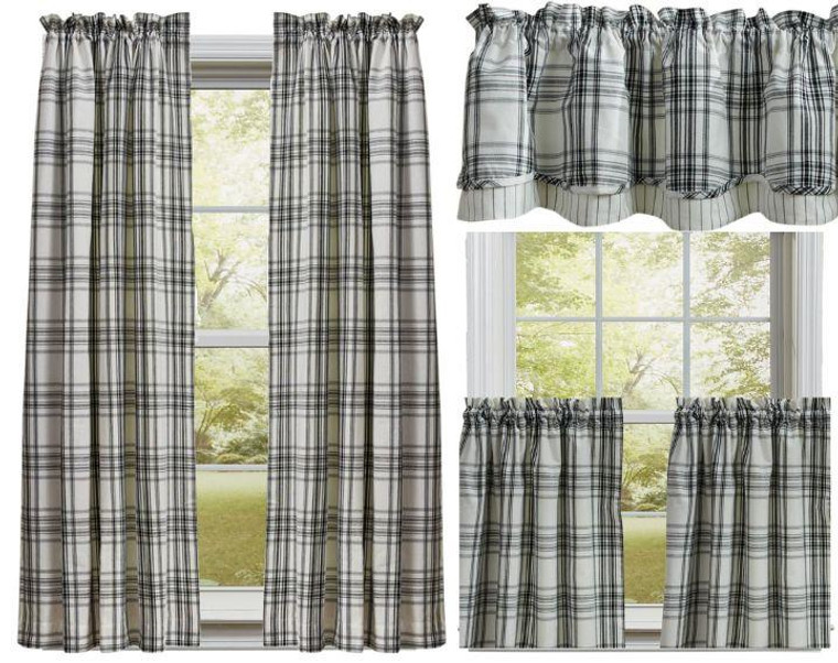 Onyx & Ivory Curtain Collection