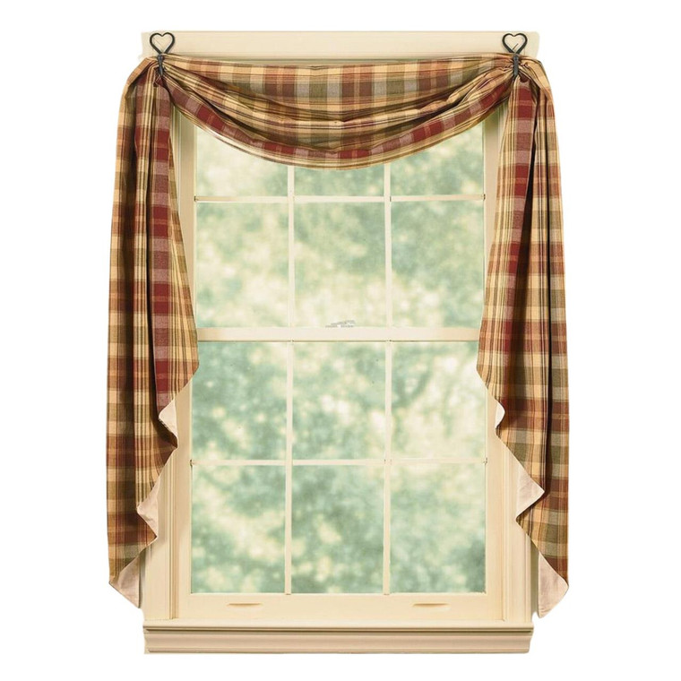 Saffron Fishtail Swag - 145x25