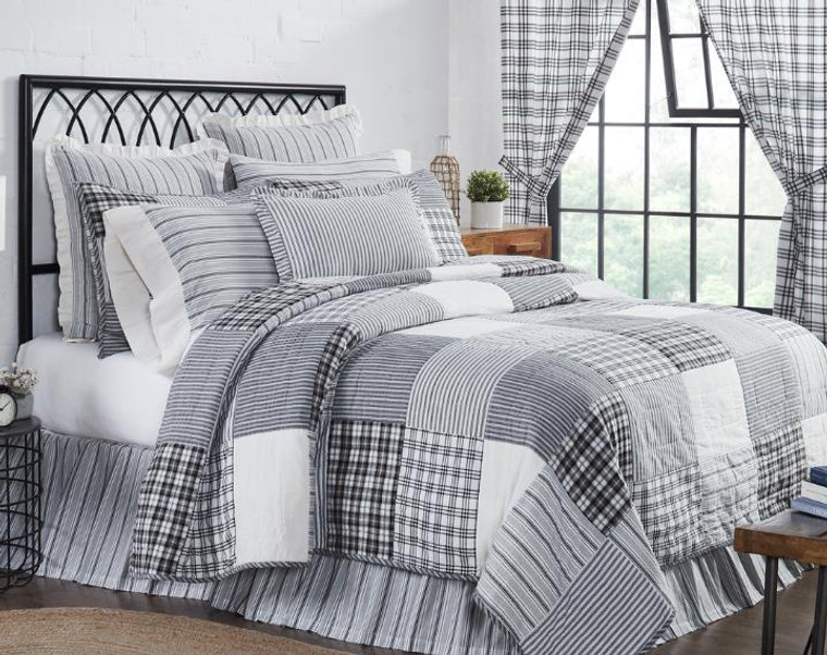 Sawyer Mill Black Bedding Collection
