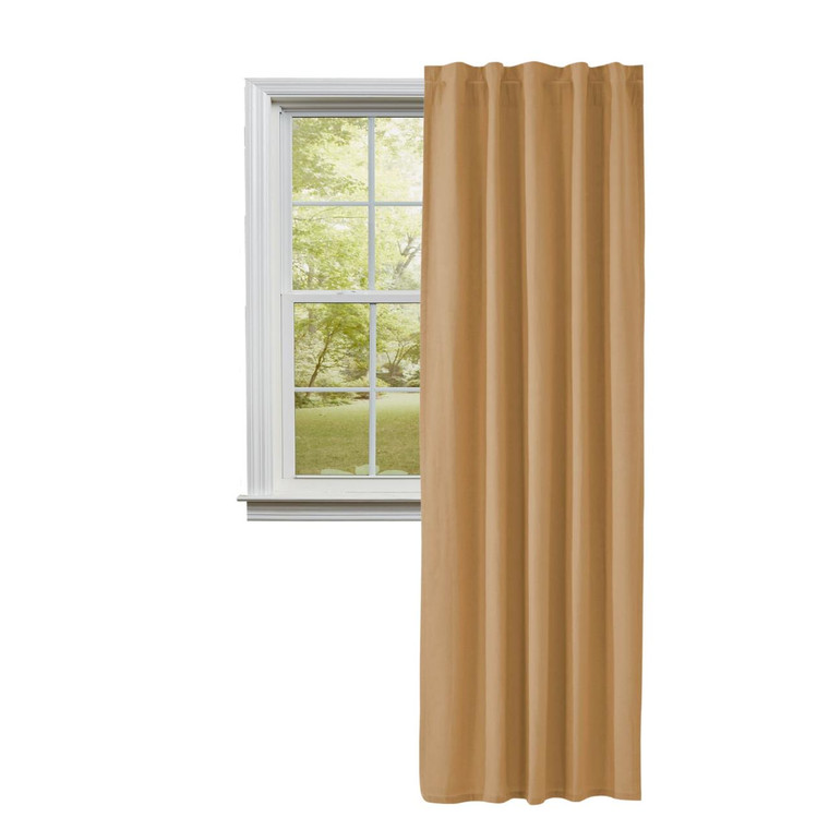 Simple Life Flax Khaki Single Panel - 40x96