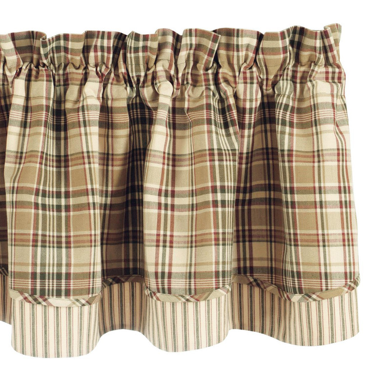 Thyme Valance - Lined Layered 72x16