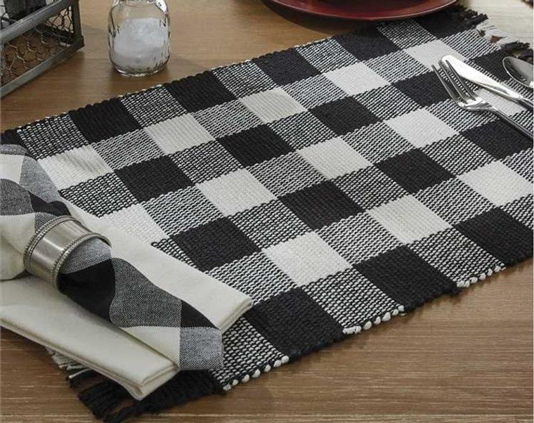 Wicklow Check Black & Cream Kitchen & Dining Collection